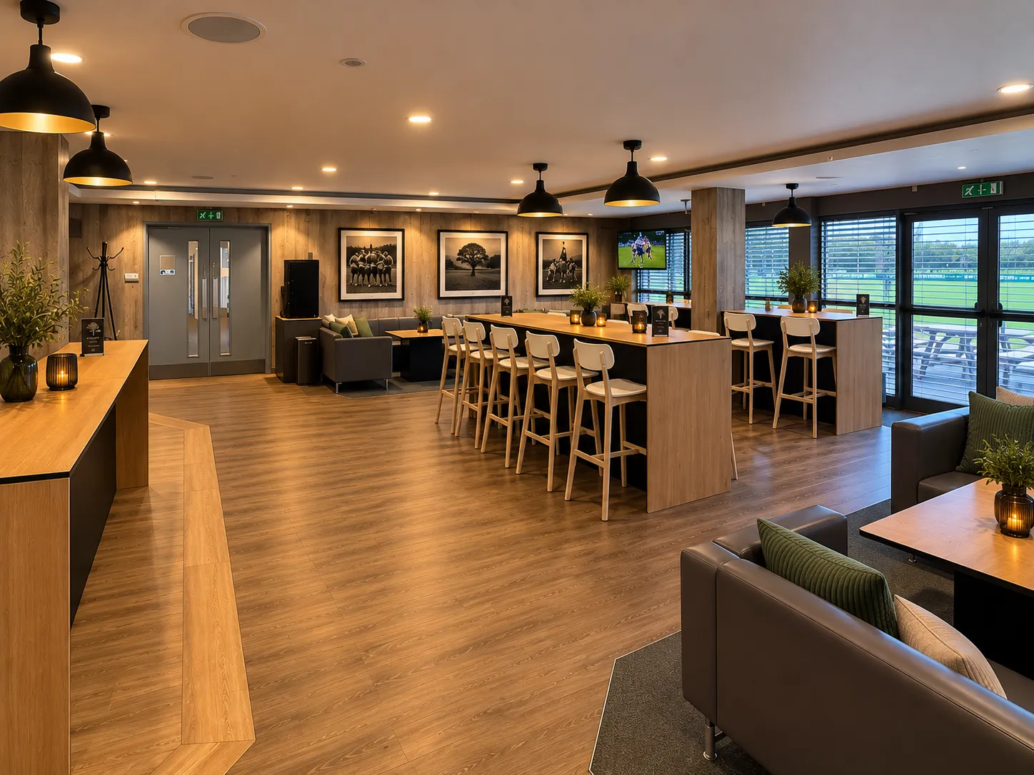 The Brantingham Suite bar at Brantingham Park